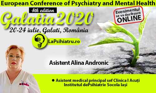 Galatia 2020. Abordarea pacientului psihiatric diagnosticat cu Covid-19