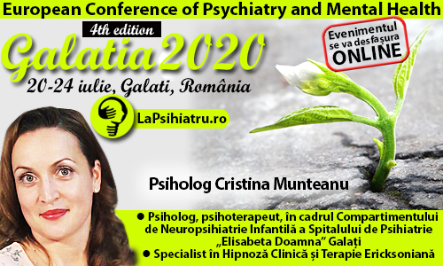 Galatia 2020. Pacientul oncologic – abordare psihoterapeutică