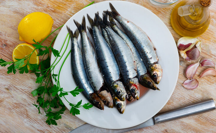 Peștii mici în dieta mediteraneană
