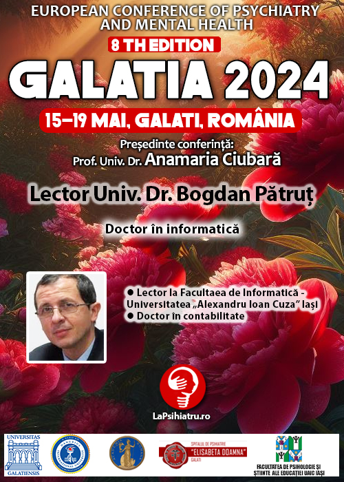 Galatia 2024. Lector Univ. Dr. Bogdan Pătruț
