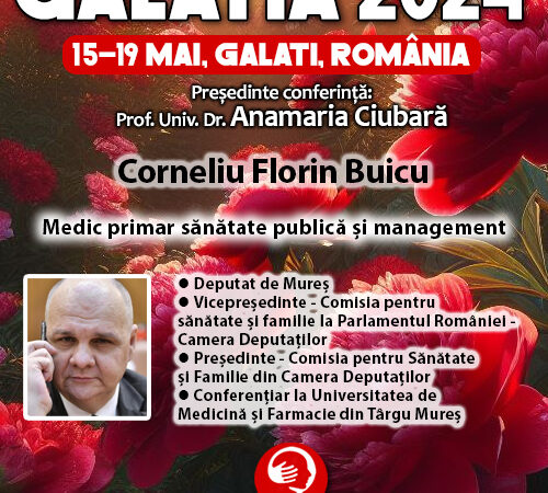 Galatia 2024. Conf. Univ. Dr. Corneliu Florin Buicu