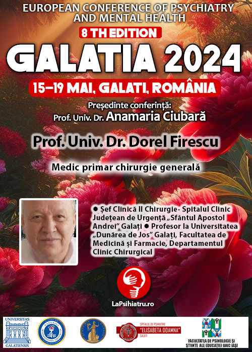 Galatia 2024. Prof. Univ. Dr. Dorel Firescu