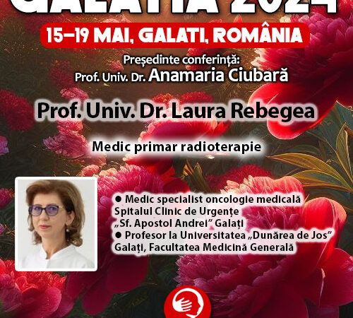 Galatia 2024. Prof. Univ. Dr. Laura Rebegea
