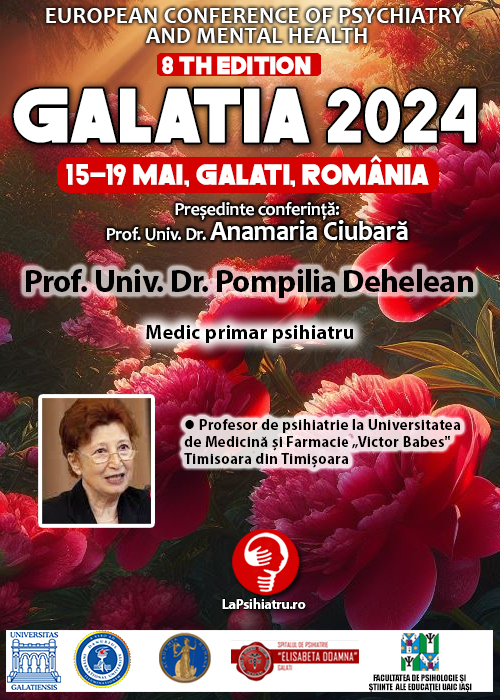 Galatia 2024. Prof. Univ. Dr. Pompilia Dehelean