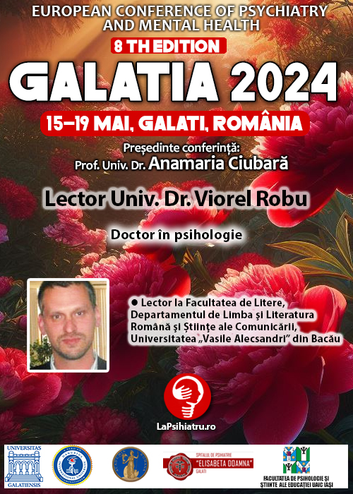 Galatia 2024. Lector Univ. Dr. Viorel Robu