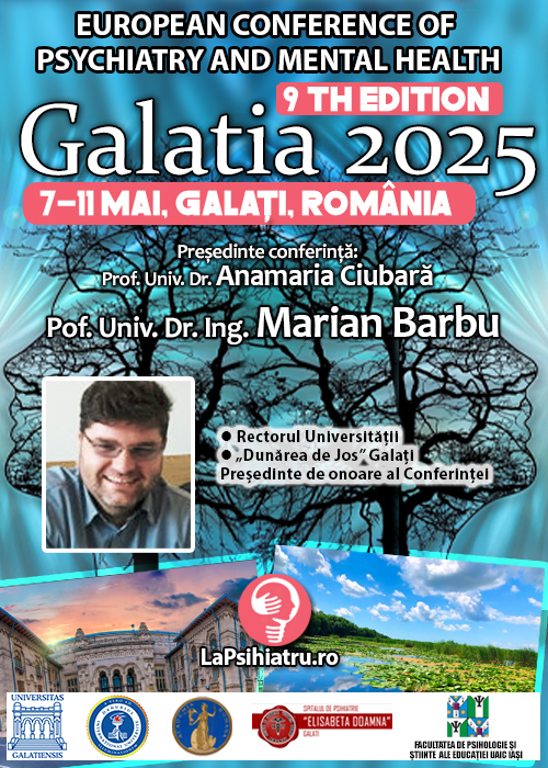 Prof. Univ. Dr. Ing. Marian Barbu: Drumul studentului, ajuns rectorul Universității pe care a absolvit-o. Conferința de Psihiatrie Galatia 2025