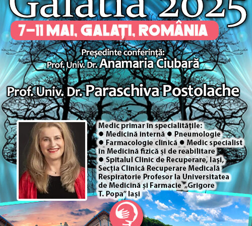 Prof. Univ. Dr. Paraschiva Postolache: Un model de excelență academică și practică medicală. Conferința de Psihiatrie Galatia 2025