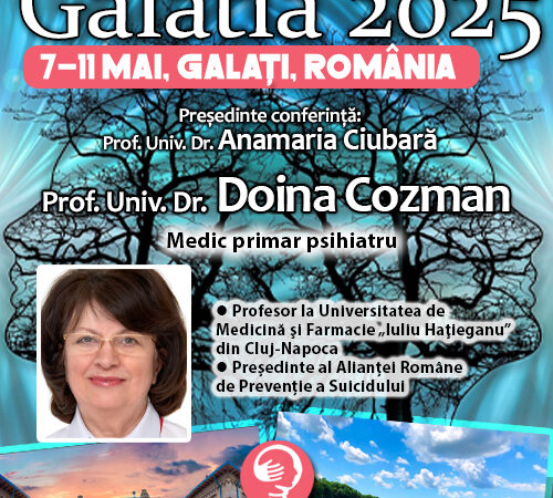 Prof. Univ. Dr. Doina Cozman: Comportamentul suicidar. Conferința de Psihiatrie Galatia 2025