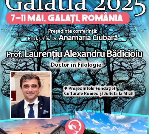 Călător între cuvinte și lumi: Prof. Laurențiu Alexandru Bădicioiu. Conferința de Psihiatrie Galatia 2025