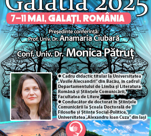 Conf. Univ. Dr. Monica Pătruț. Conf. Univ. Dr. Monica Pătruț. Comunicarea și noile frontiere ale rețelelor sociale. Conferința de Psihiatrie Galatia 2025