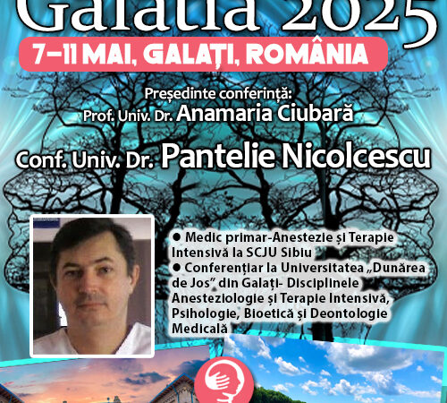 Conf. Univ. Dr. Pantelie Nicolcescu: Utilizarea Inteligenței Artificiale în anticiparea și diagnosticarea delirului. Conferința de Psihiatrie Galatia 2025