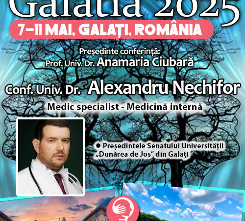 Conf. Univ. Dr. Alexandru Nechifor: Microbiota și tulburările afective, rolul disbiozei în depresie și anxietate. Conferința de Psihiatrie Galatia 2025
