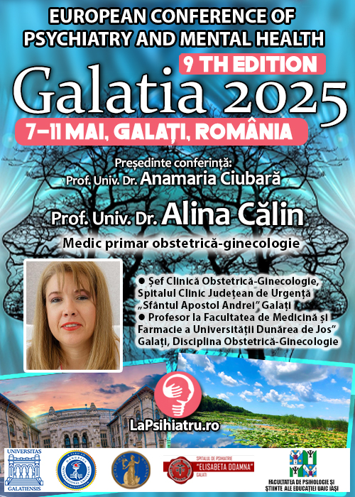 Prof. Univ. Dr. Alina Călin: Metode de contracepție la pacientele cu afecțiuni psihice