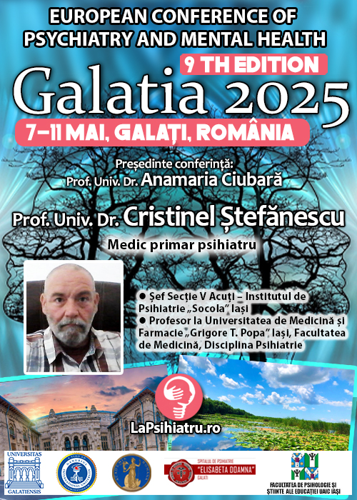 Prof. Univ. Dr. Cristinel Ștefănescu: Adicții comportamentale. Conferința de Psihiatrie Galatia 2025