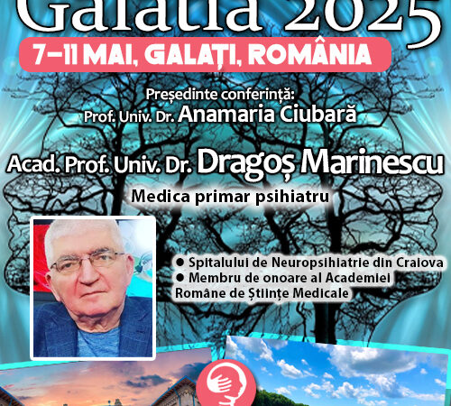Acad. Prof. Univ. Dr. Dragoș Marinescu: Modele patogenice moleculare în tulburarea depresivă – noi ținte terapeutice. Conferința de Psihiatrie Galatia 2025