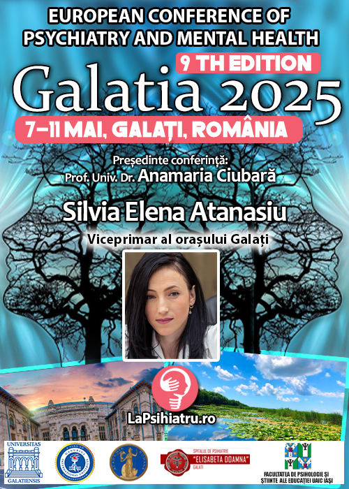 Silvia Elena Atanasiu, viceprimar al municipiului Galați, despre Inteligența Artificilă. Conferința de Psihiatrie Galatia 2025