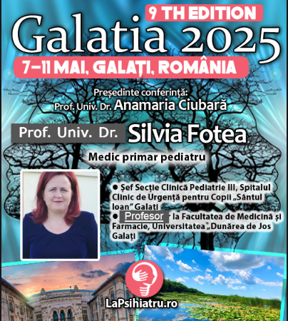 Prof. Univ. Dr. Silvia Fotea: Provocări în tulburarea cu simptome somatice la copil. Conferința de Psihiatrie Galatia 2025