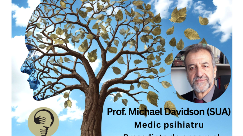 Galatia 2026, ediția jubiliară. Prof. Michael Davidson, medic primar psihiatru. Președinte de onoare al Conferinței