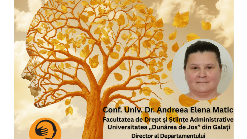 Galatia 2026, ediția jubiliară. Conf. Univ. Dr. Andreea Elena Matic