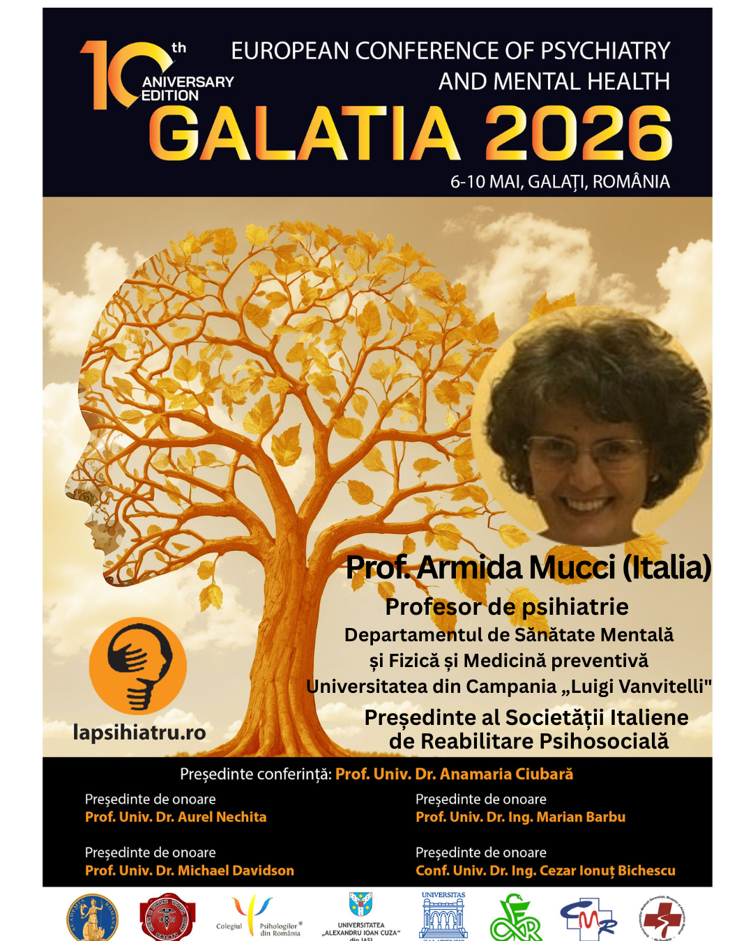 Galatia 2026, ediția jubiliară. Prof. Armida Mucci