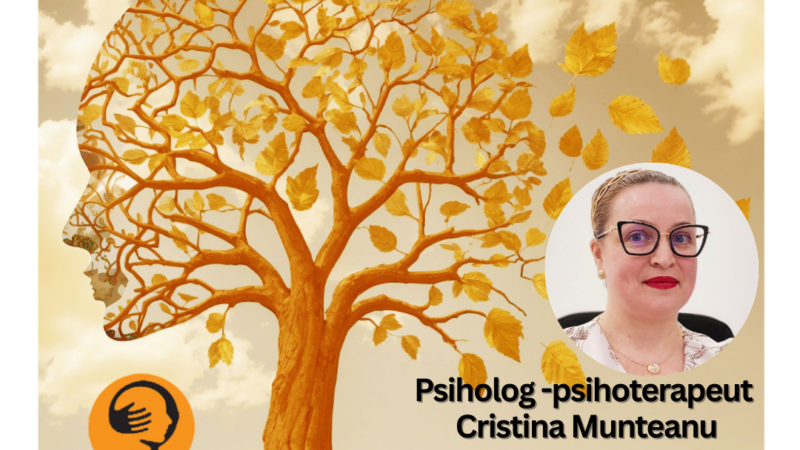 Galatia 2026, ediția jubiliară. Psiholog-psihoterapeut Cristina Munteanu