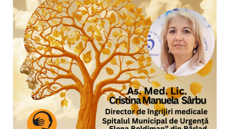 Galatia 2026, ediția jubiliară. As. Med. Lic. Cristina Manuela Sârbu