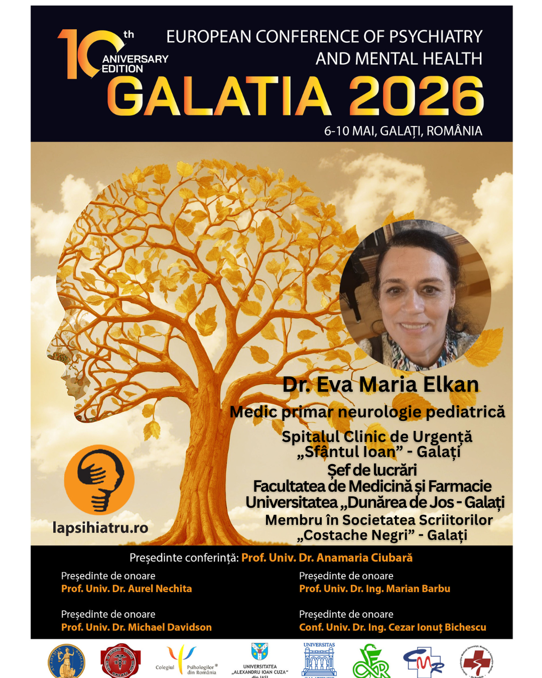 Galatia 2026, ediția jubiliară. Dr. Eva Maria Elkan