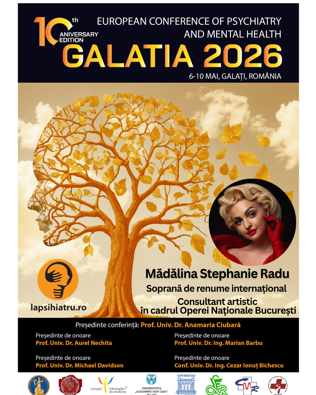 Galatia 2026, ediția jubiliară. Soprana Mădălina Stephanie Radu