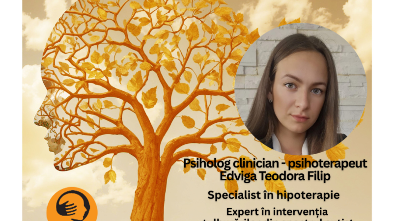 Galatia 2026, ediția jubiliară. Psiholog clinician- psihoterapeut Edviga Teodora Filip