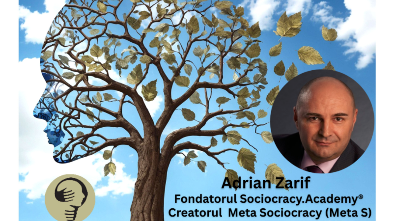 Galatia 2026, ediția jubiliară. Adrian Zarif, fondatorul Sociocracy.Academy® și creatorul Meta Sociocracy (Meta S)