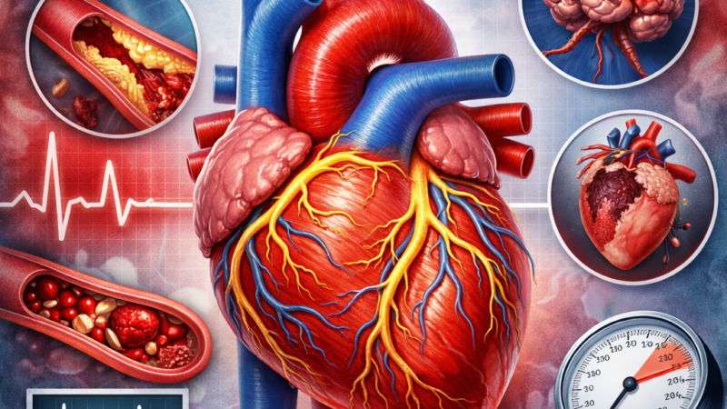 Sănătatea inimii. Factorii invizibili care cresc riscul de boli cardiovasculare