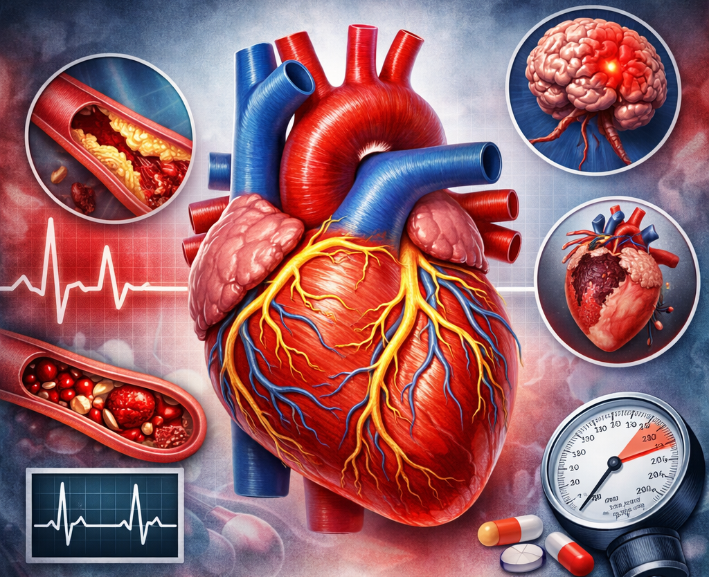 Sănătatea inimii. Factorii invizibili care cresc riscul de boli cardiovasculare